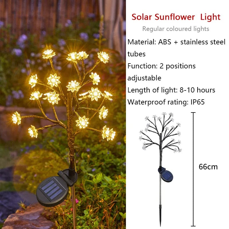 🔥Hot Sale-48% OFF🔥-Outdoor Solar Lotus Light 🌷