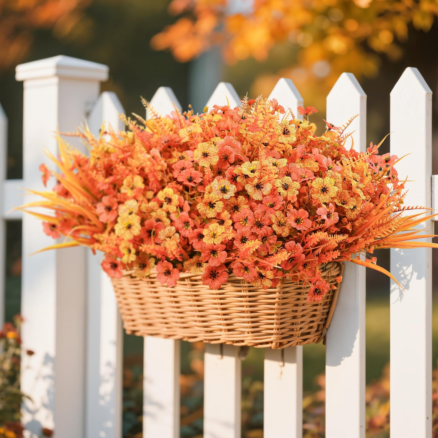 🔥Halloween Discount🎃Realistic Fall Fake Flowers🌸🍂