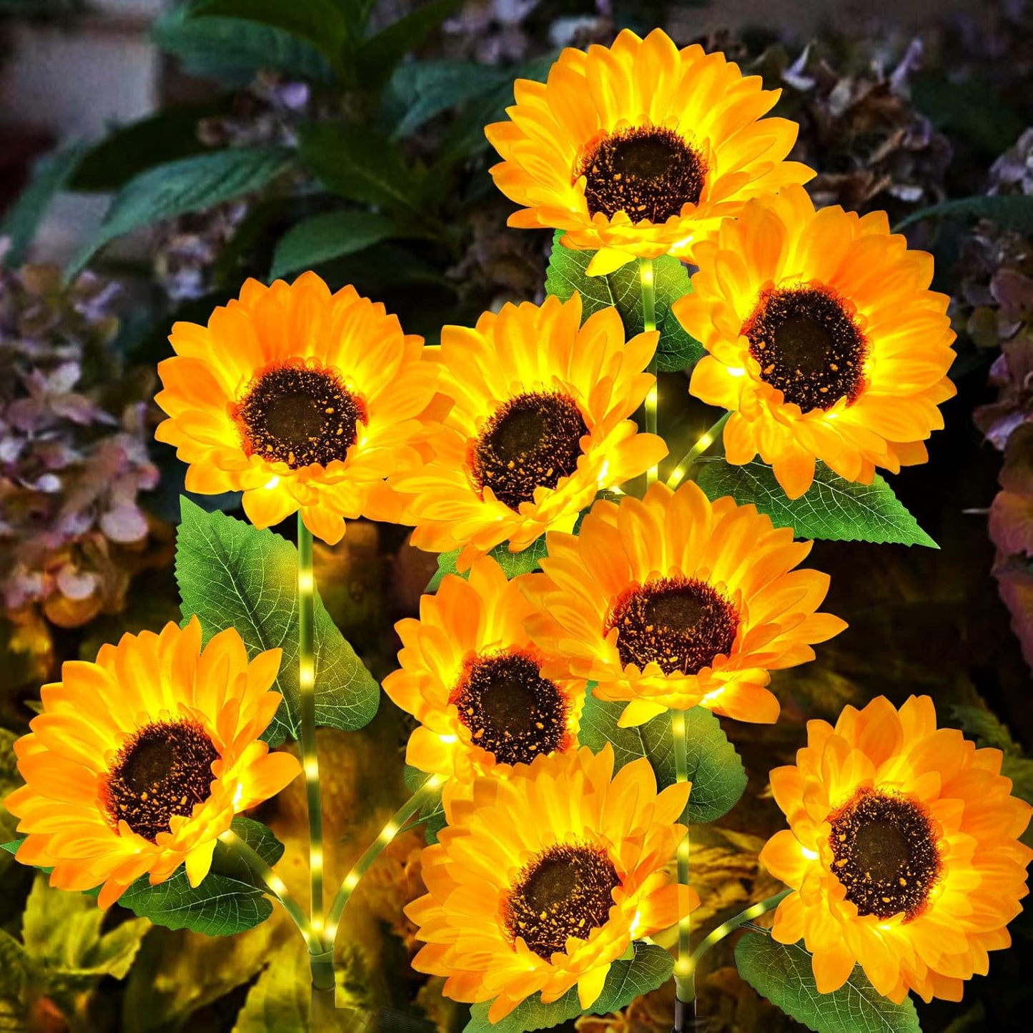 🔥Summer Sale-49% OFF🌻Solar Outdoor Sunflower Lights✨