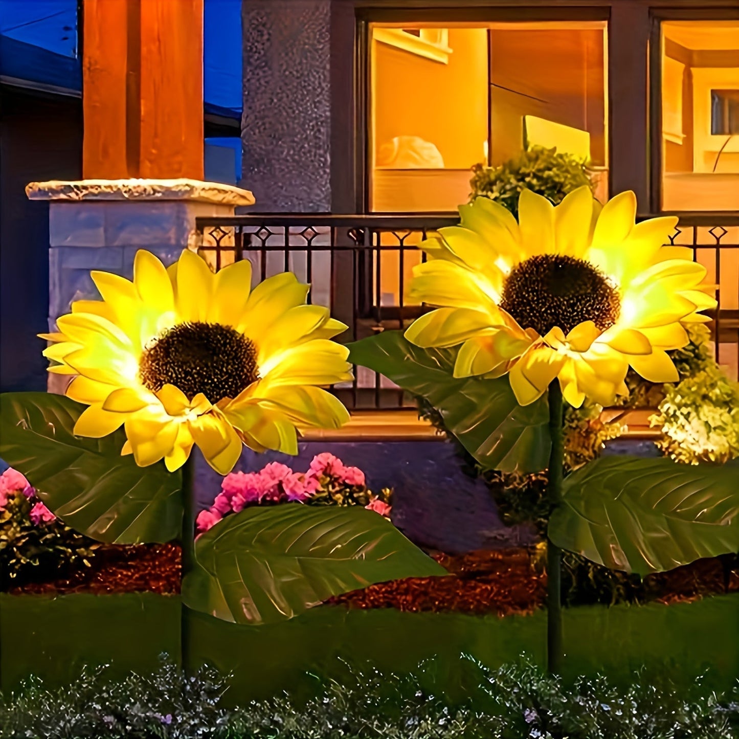🔥Hot Sale-60% OFF🔥Outdoor Solar Sunflower Lights🌻✨