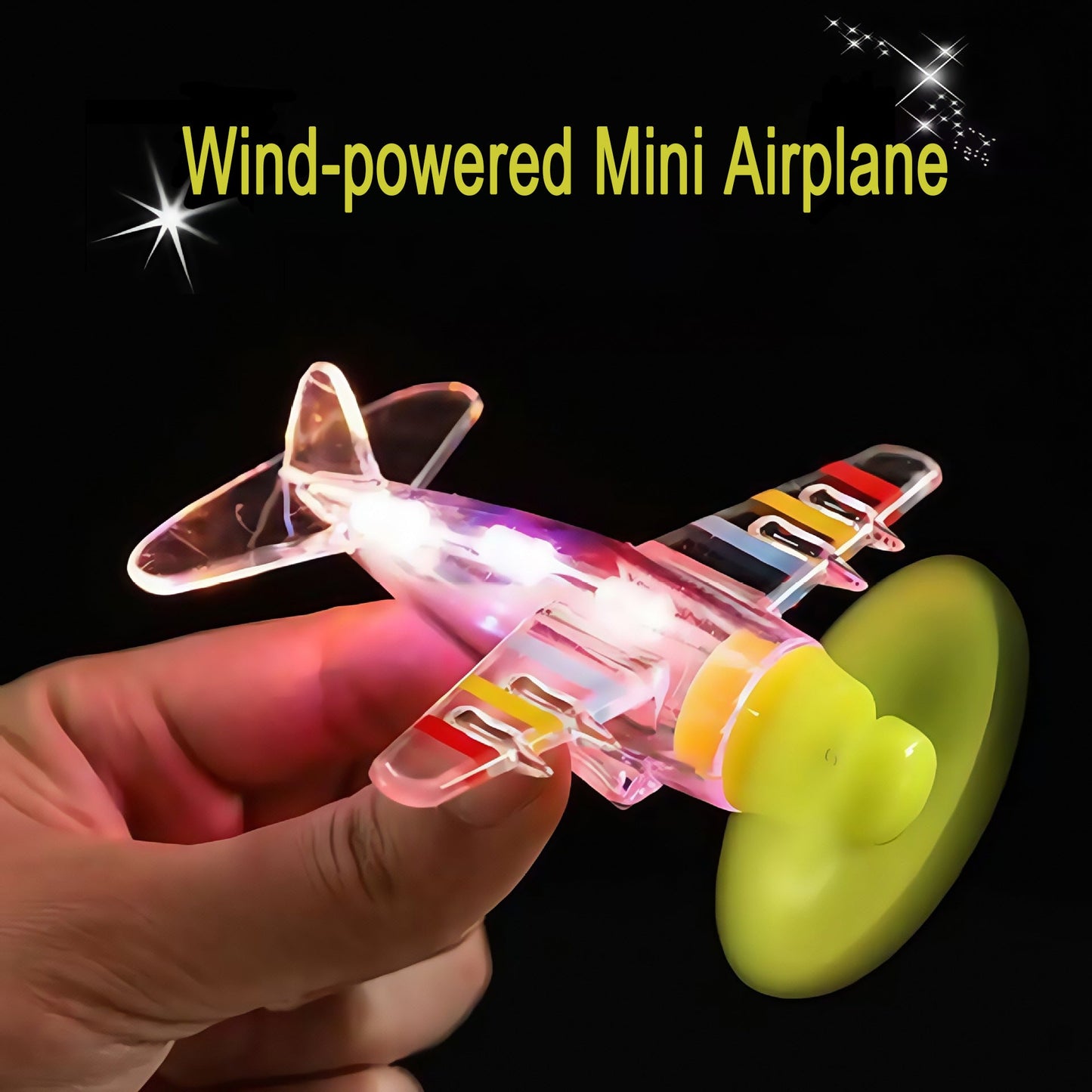 🔥 $9.99 On Sale Only Today✨Wind-powered Spinning Mini Airplane🛫