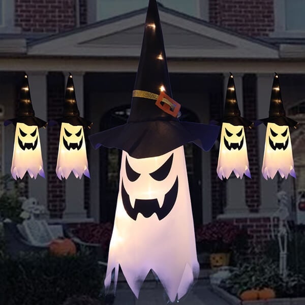 🎃 Halloween Ghost Flashing Light ( 5pcs/Set)👻