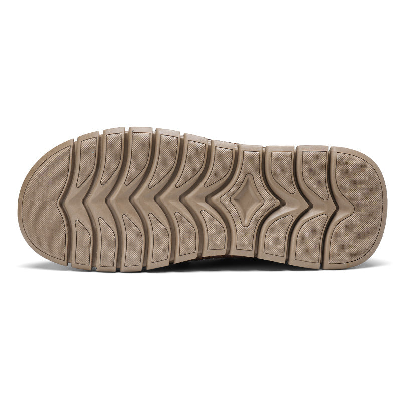 💥Last day of sale💥Men's Casual Comfortable Wear-Resistant Non-Slip Genuine Leather Hand-Sewn Futian Shoes