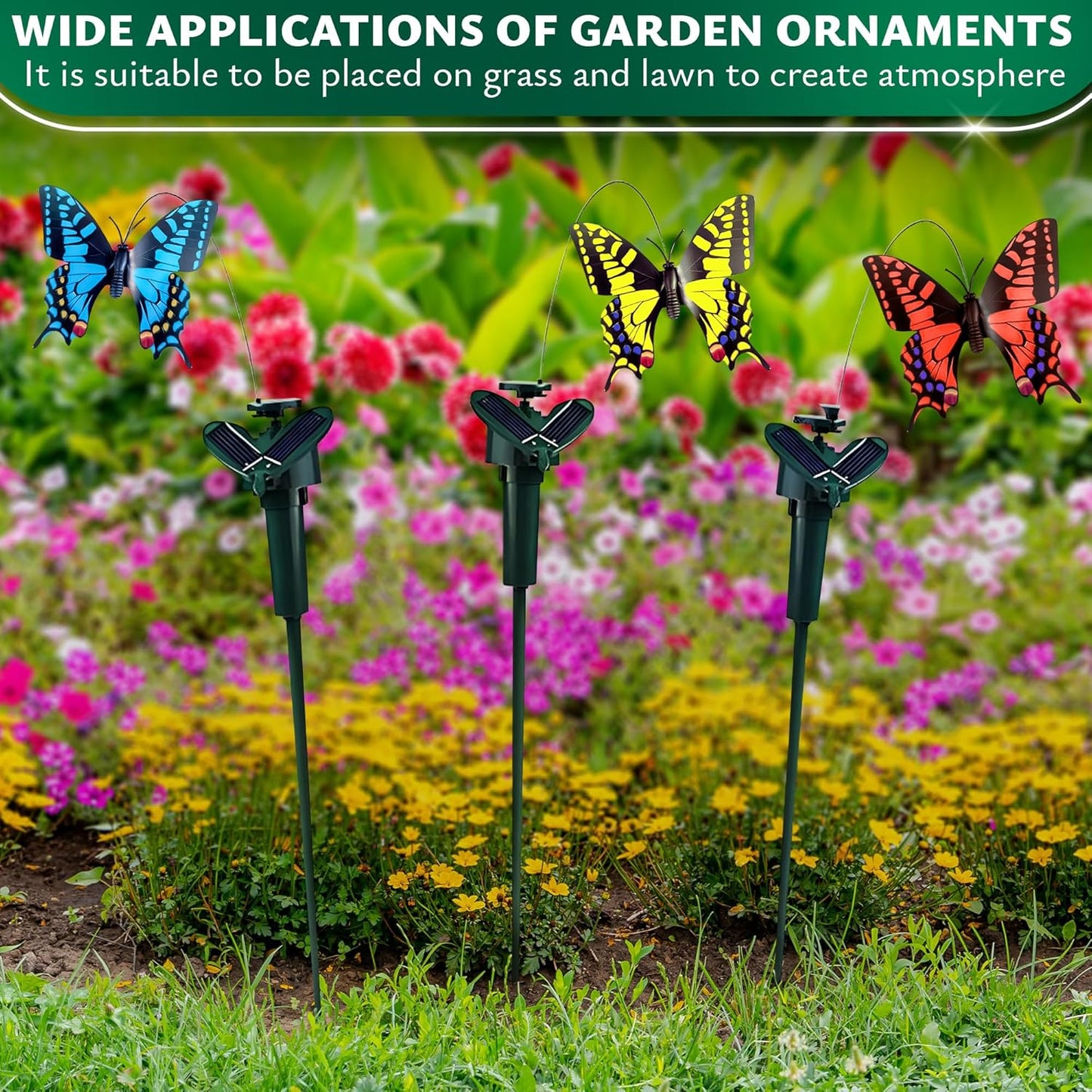 🦋Fluttering Solar Butterfly Garden Stakes🦋