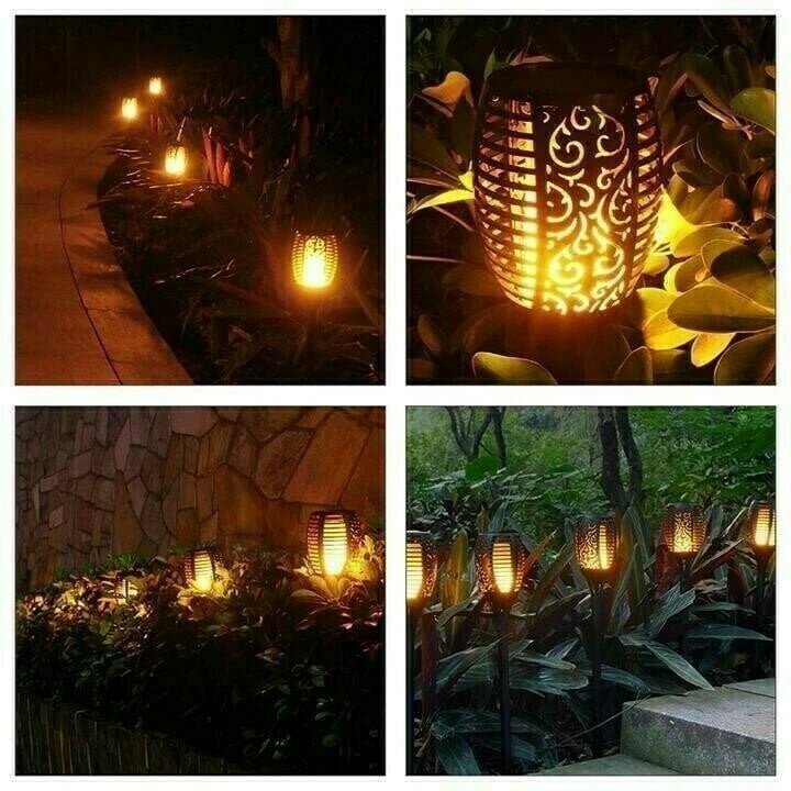 🔥LAST DAY 49% OFF🔥Flame Solar Garden Lights
