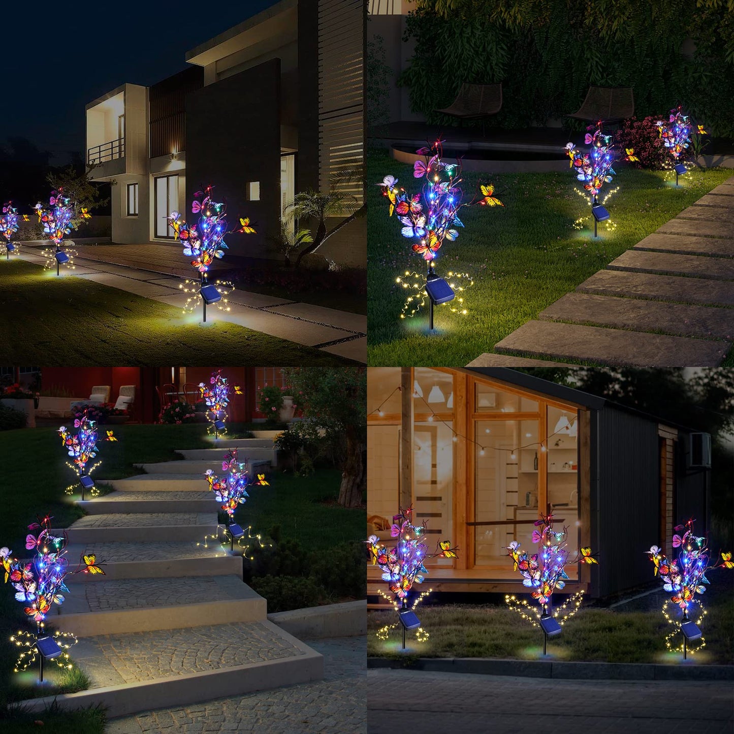 💥Hot Sale- 49% OFF🔥Solar Outdoor Butterfly Lights🦋