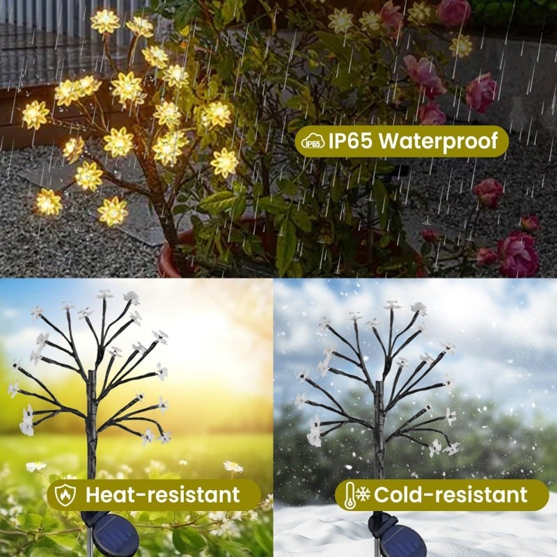 🔥Hot Sale-48% OFF🔥-Outdoor Solar Lotus Light 🌷