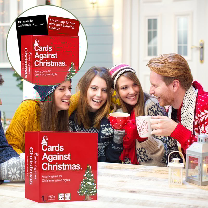 🔥LAST DAY 49% OFF🔥Cards Against Christmas - Game for Christmas Nights