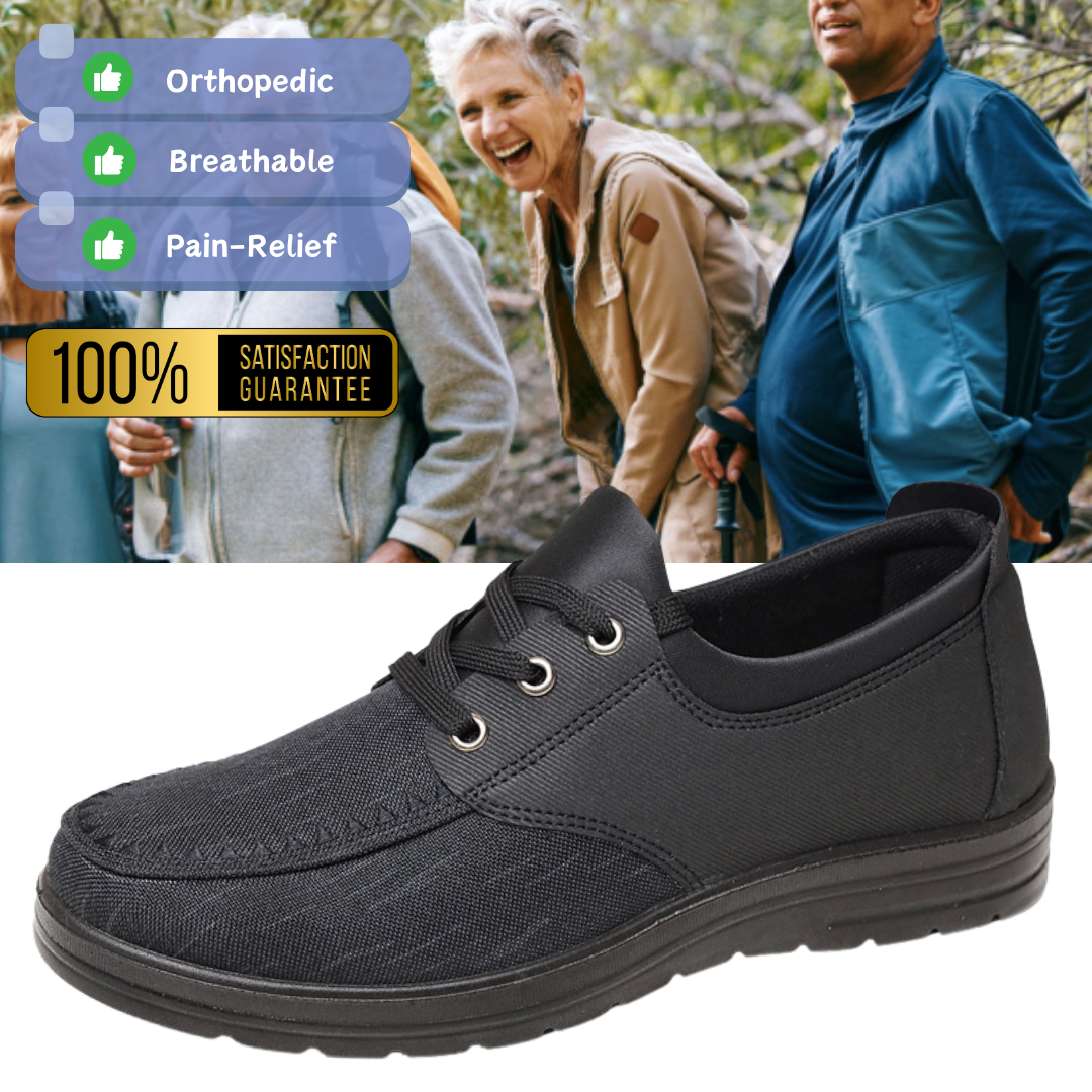 Men's Breathable Lightweight Lace Up Loafers Walking Shoes (Limited 50%off)