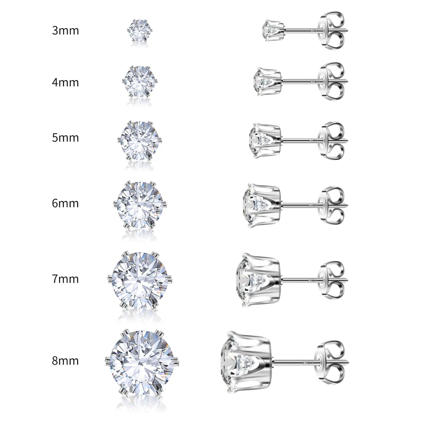 🔥Hot Sale💎Classic 6-Prong Moissanite Earrings💎
