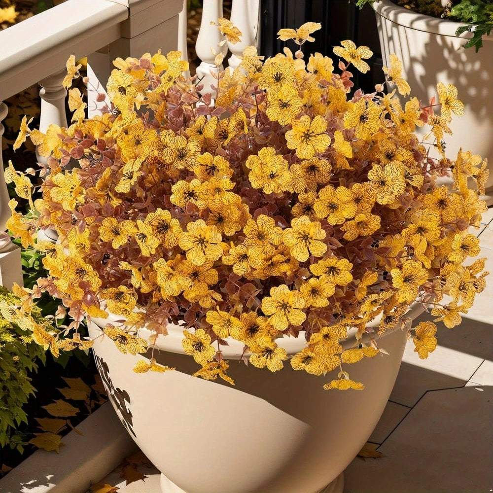 🏆 50K+ SOLD! 💐Lifelike UV-Resistant Sunset Mums – Waterproof, Windproof & Perfect for Fall Decor 🍂