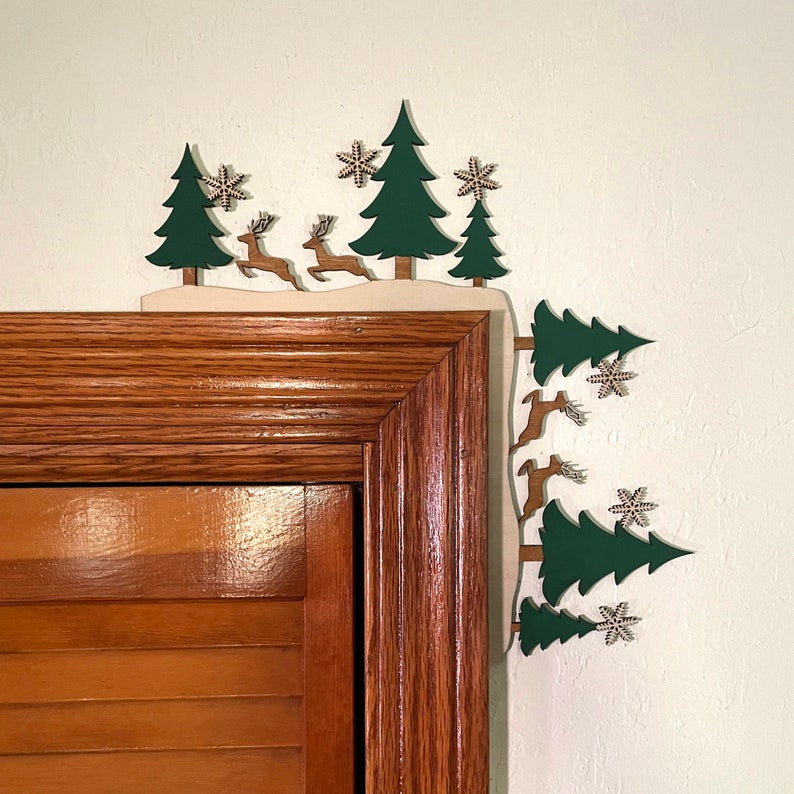 🎅2024 Christmas Gift 50% Off--Metal Christmas Door Topper
