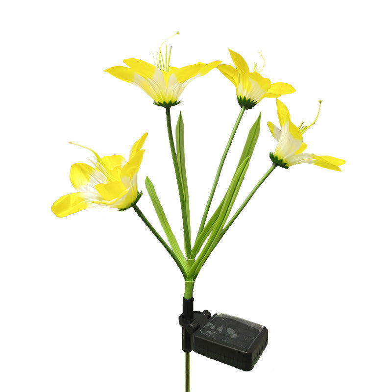 🔥Hot Sale-49% OFF🔥Colorful Gradient Lily Flower Light 🌷