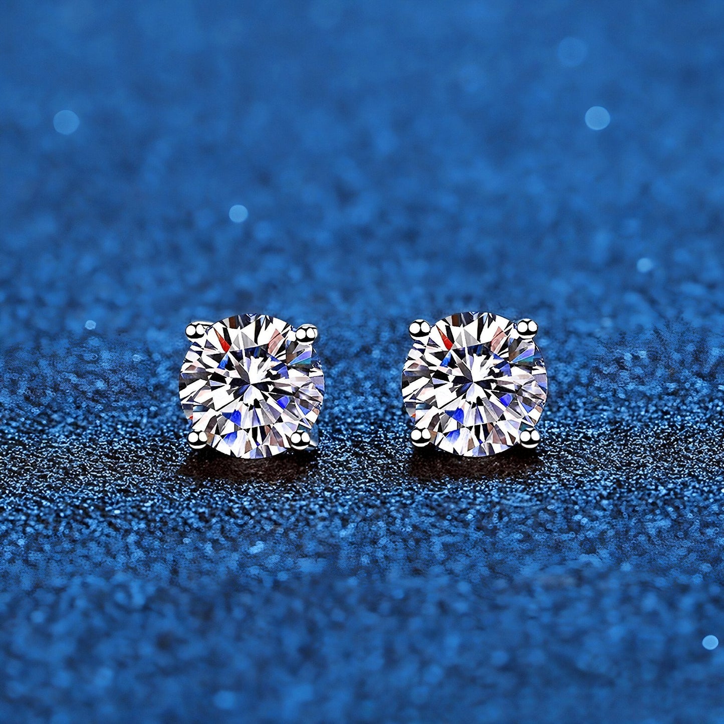 🔥Hot Sale💎Classic Four-Prong Moissanite Earrings