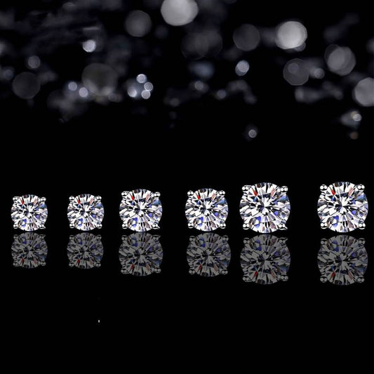 🔥Hot Sale💎Classic Four-Prong Moissanite Earrings