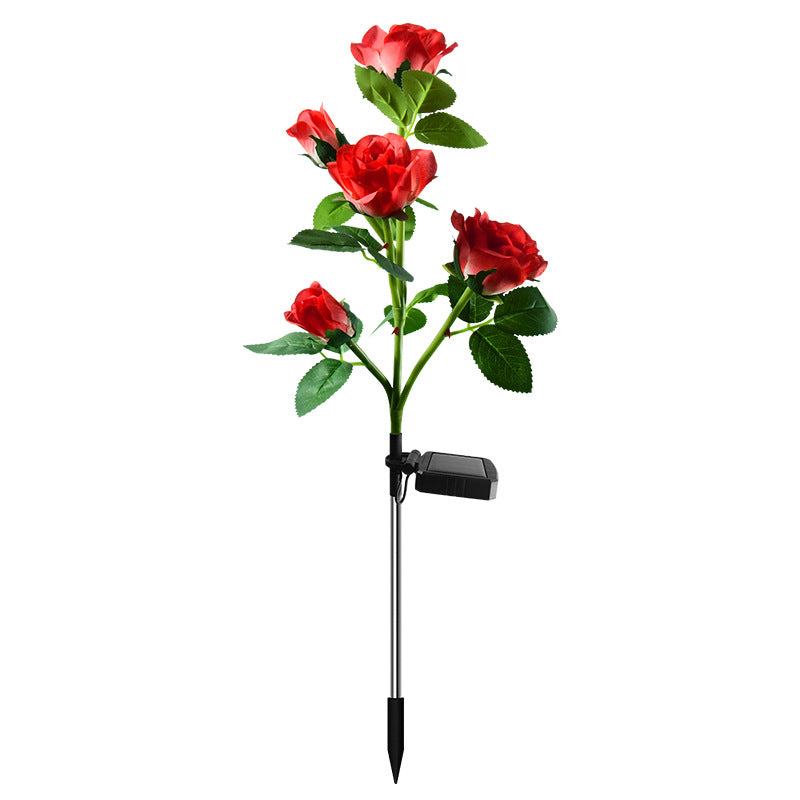 🔥Hot Sale-49% OFF🔥Outdoor Solar Rose Light 🌷