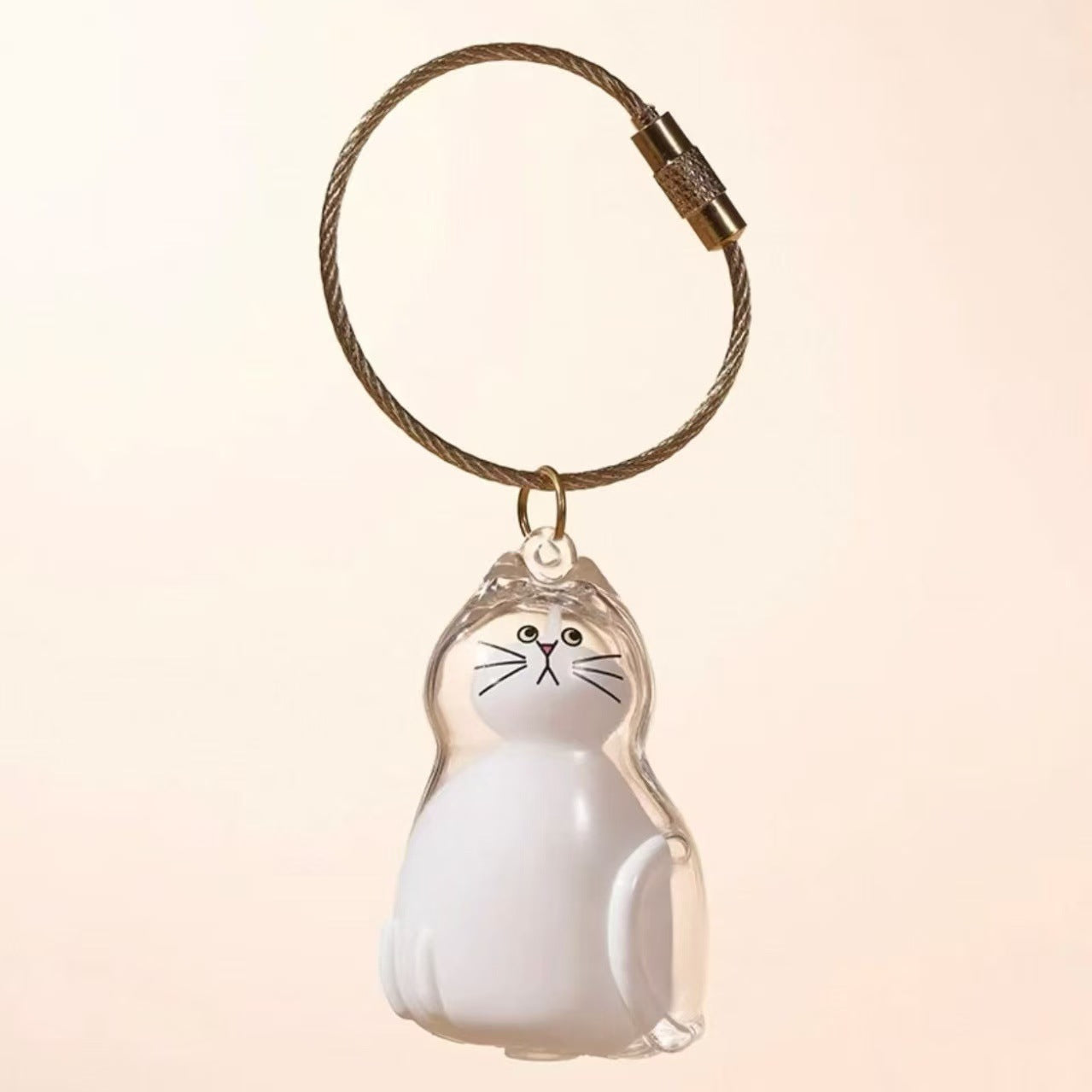 🏆 50K+ SOLD! – Almost Gone🔥Pet Hair Collector Keychain Charm Memorial Storage Box🔥