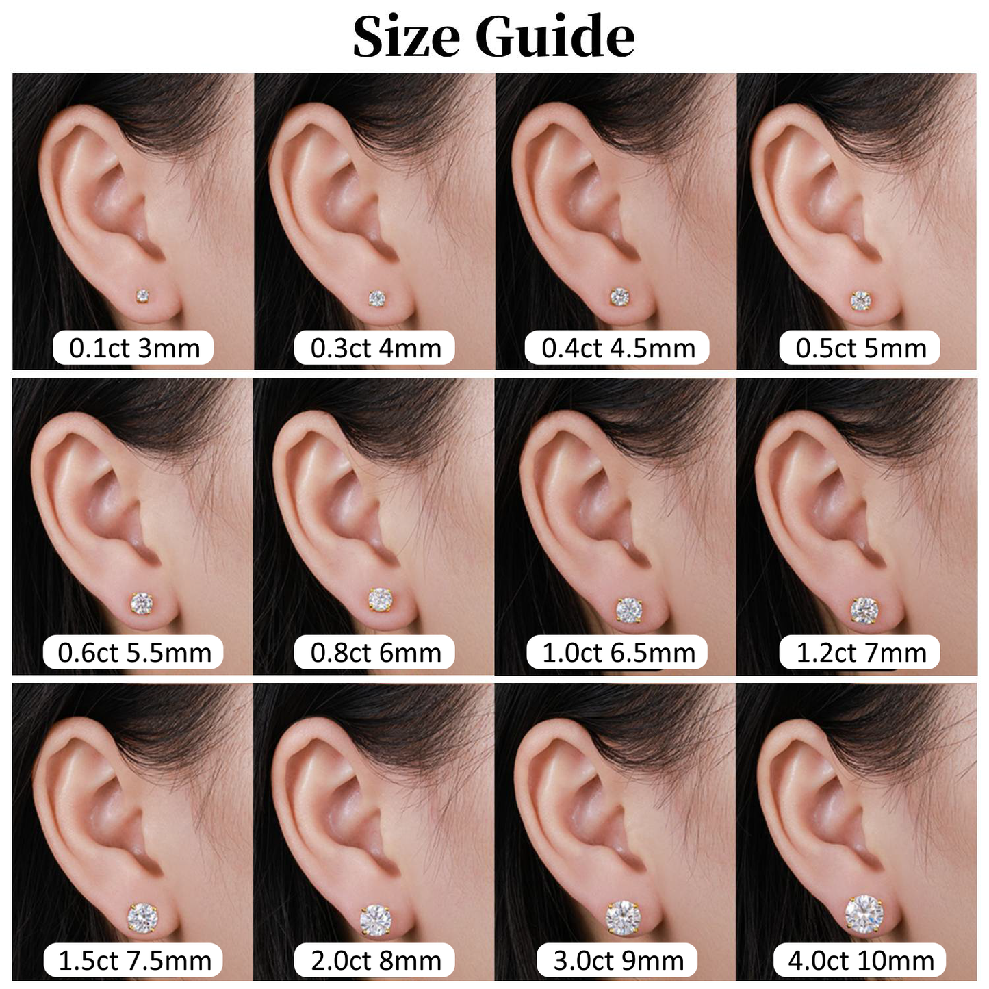 🔥Hot Sale💎Dazzling Moissanite Drop Earrings