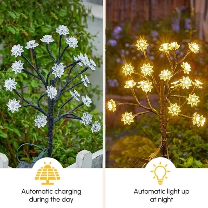 🔥Hot Sale-48% OFF🔥-Outdoor Solar Lotus Light 🌷