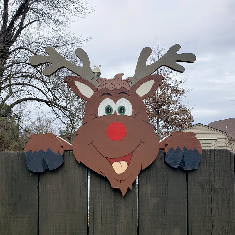 🔥Garden Christmas decoration wooden plaque