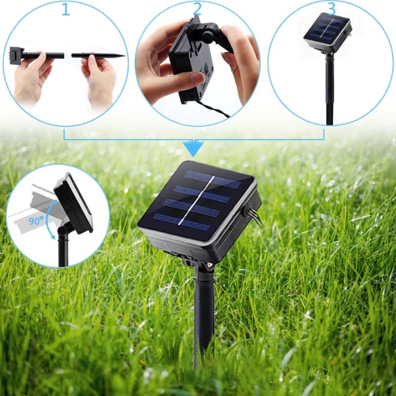 🔥49% OFF🔥Water Drop Solar Lights
