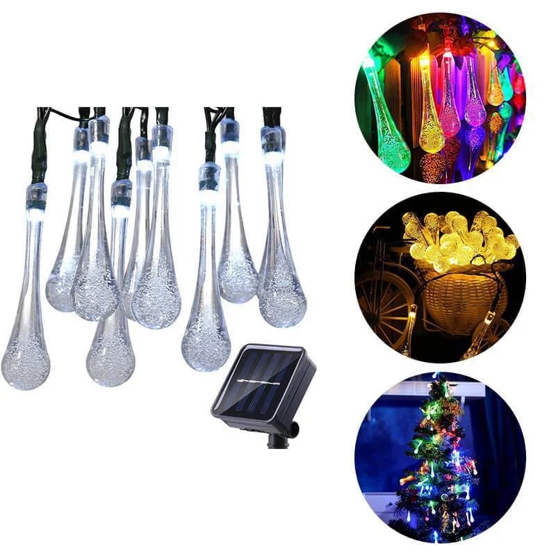 🔥49% OFF🔥Water Drop Solar Lights