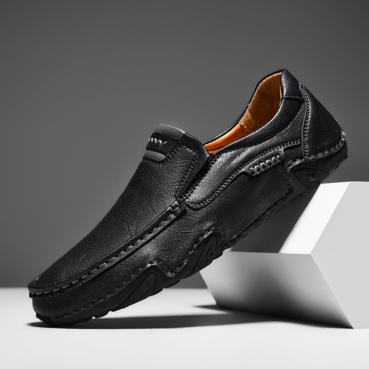 Last Day 60% OFF🔥⏱️Christmas Promotion⏱️🔥Men's genuine calfskin leather Slip-On Loafers