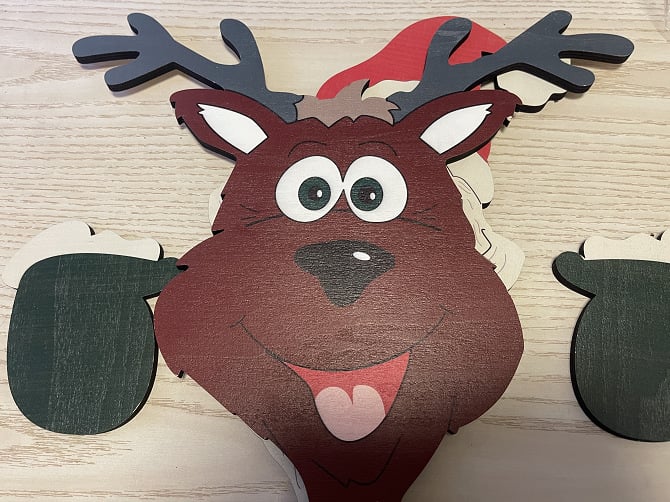 🔥Garden Christmas decoration wooden plaque