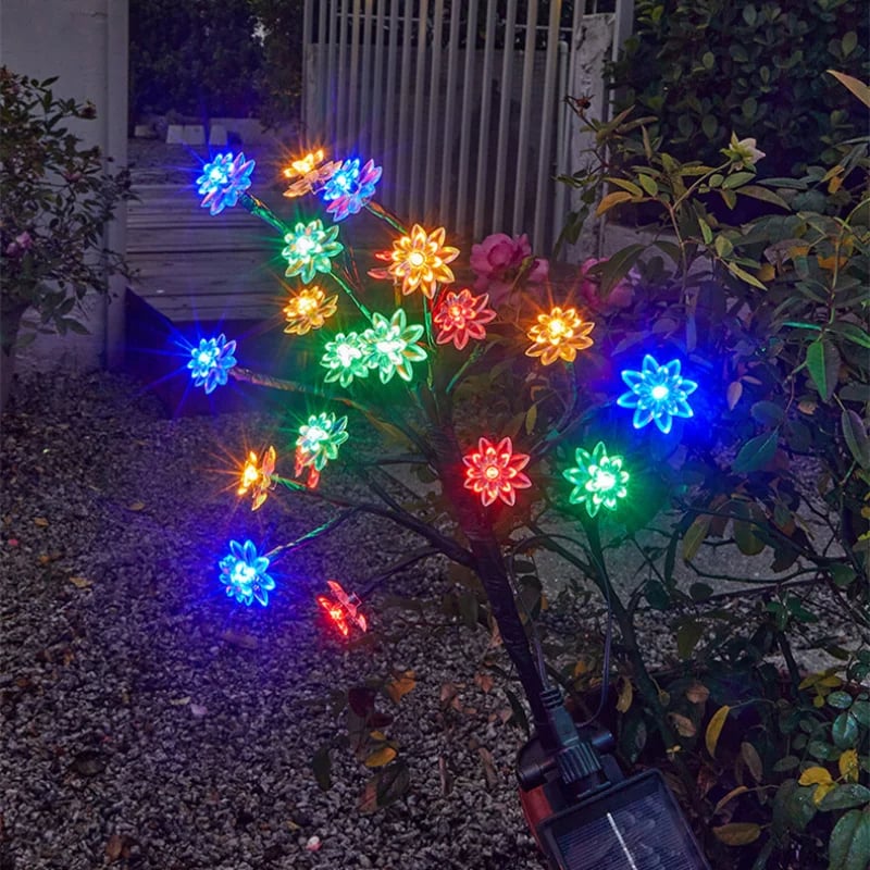 🔥Hot Sale-48% OFF🔥-Outdoor Solar Lotus Light 🌷