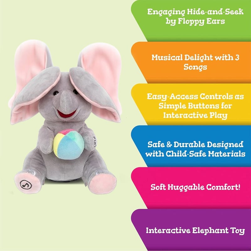 💝MelodyHugs-Musical Elephant Plush Toy💝