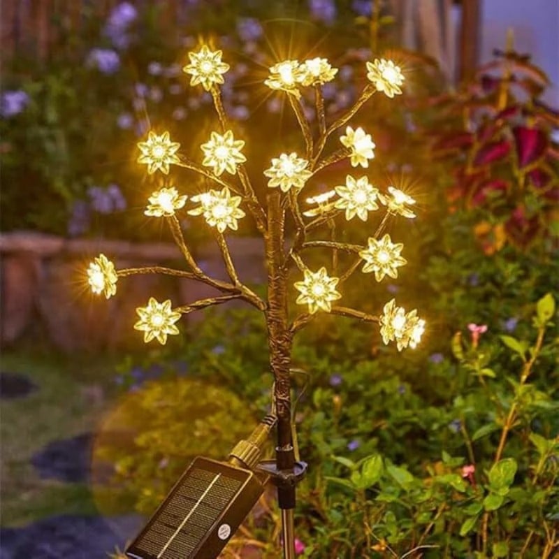 🔥Hot Sale-48% OFF🔥-Outdoor Solar Lotus Light 🌷