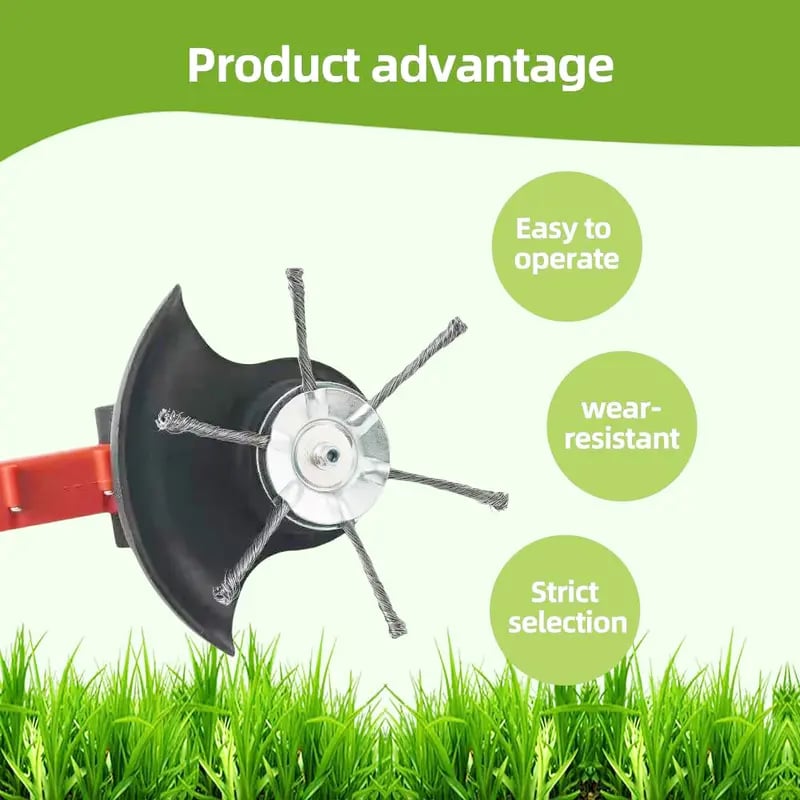 🔥Hot sale🔥Universal Steel Wire Trimmer Head 👨‍🌾