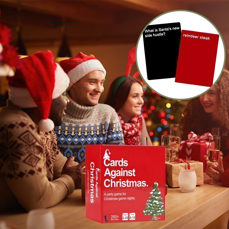 🔥LAST DAY 49% OFF🔥Cards Against Christmas - Game for Christmas Nights