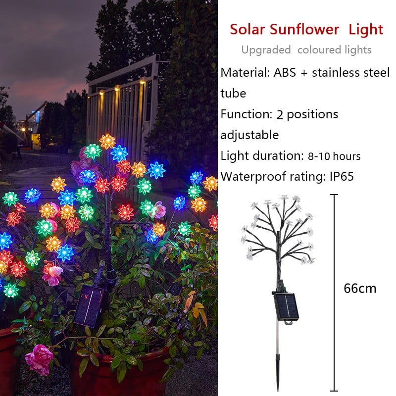 🔥Hot Sale-48% OFF🔥-Outdoor Solar Lotus Light 🌷