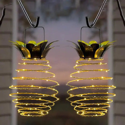 🔥Hot Sale-48% OFF🔥 Outdoor Solar Hanging Pineapple Lights🍍✨