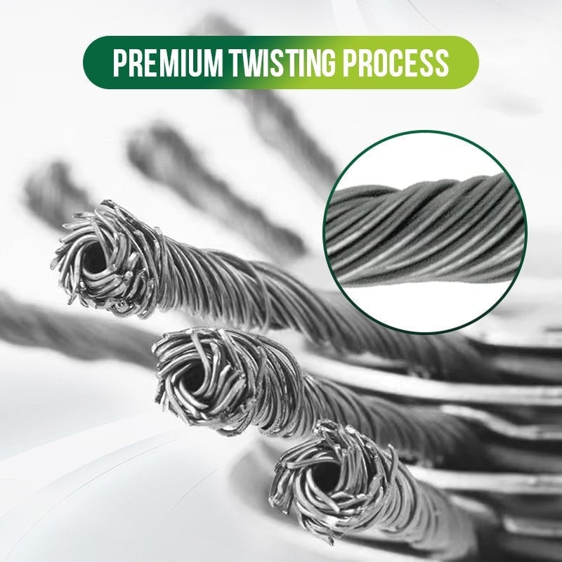 🔥BUY 2 GET 1 FREE👨‍🌾6 inch Steel Wire Brush Cutter Trimmer Head