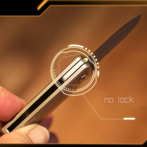 Titanium Magnetic Fidget Utility Knife