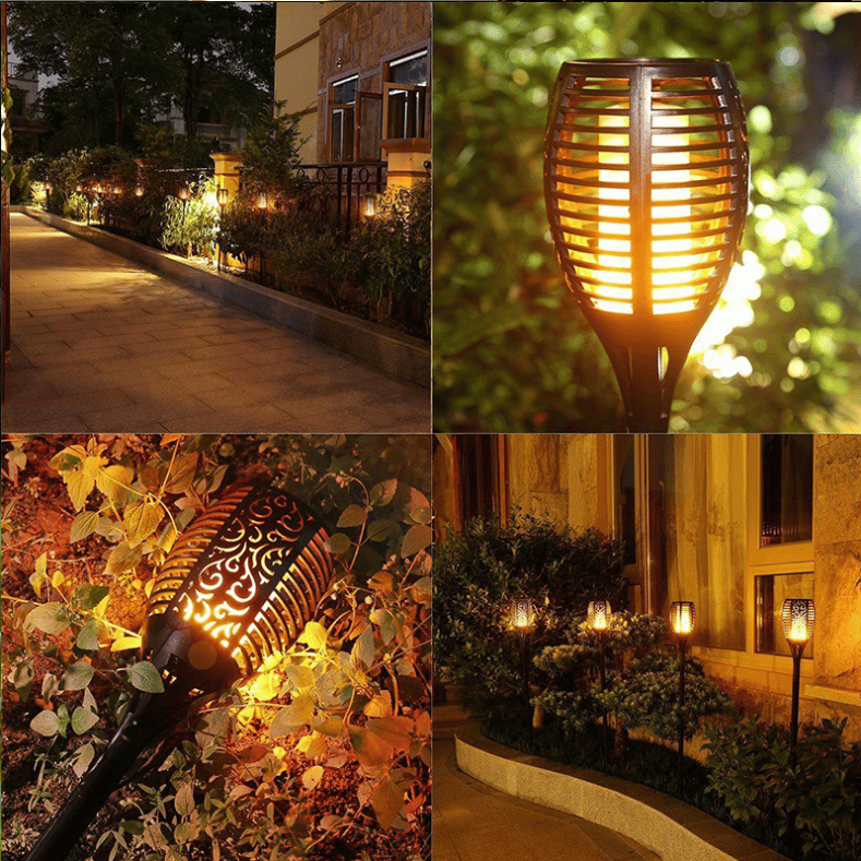 🔥LAST DAY 49% OFF🔥Flame Solar Garden Lights
