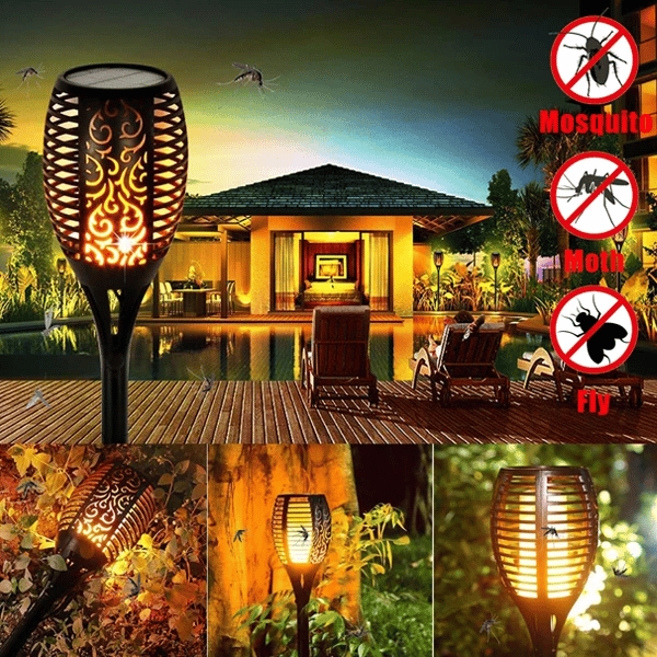 🔥LAST DAY 49% OFF🔥Flame Solar Garden Lights