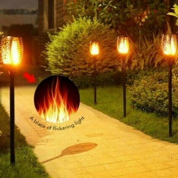 🔥LAST DAY 49% OFF🔥Flame Solar Garden Lights