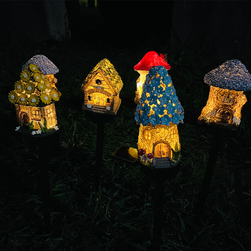 🏠2025 Spring Hot Sale✨Dazzle Bright Solar Mushroom Lights Fairy Garden Lights