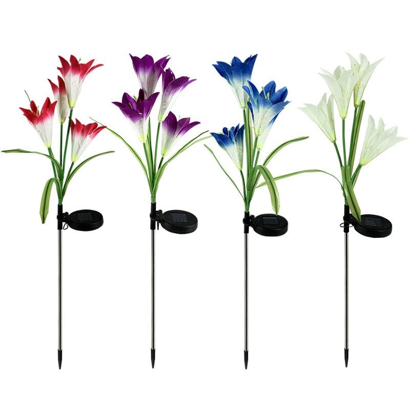 🔥Hot Sale-49% OFF🔥Outdoor Solar Lily Flower Light 🌷