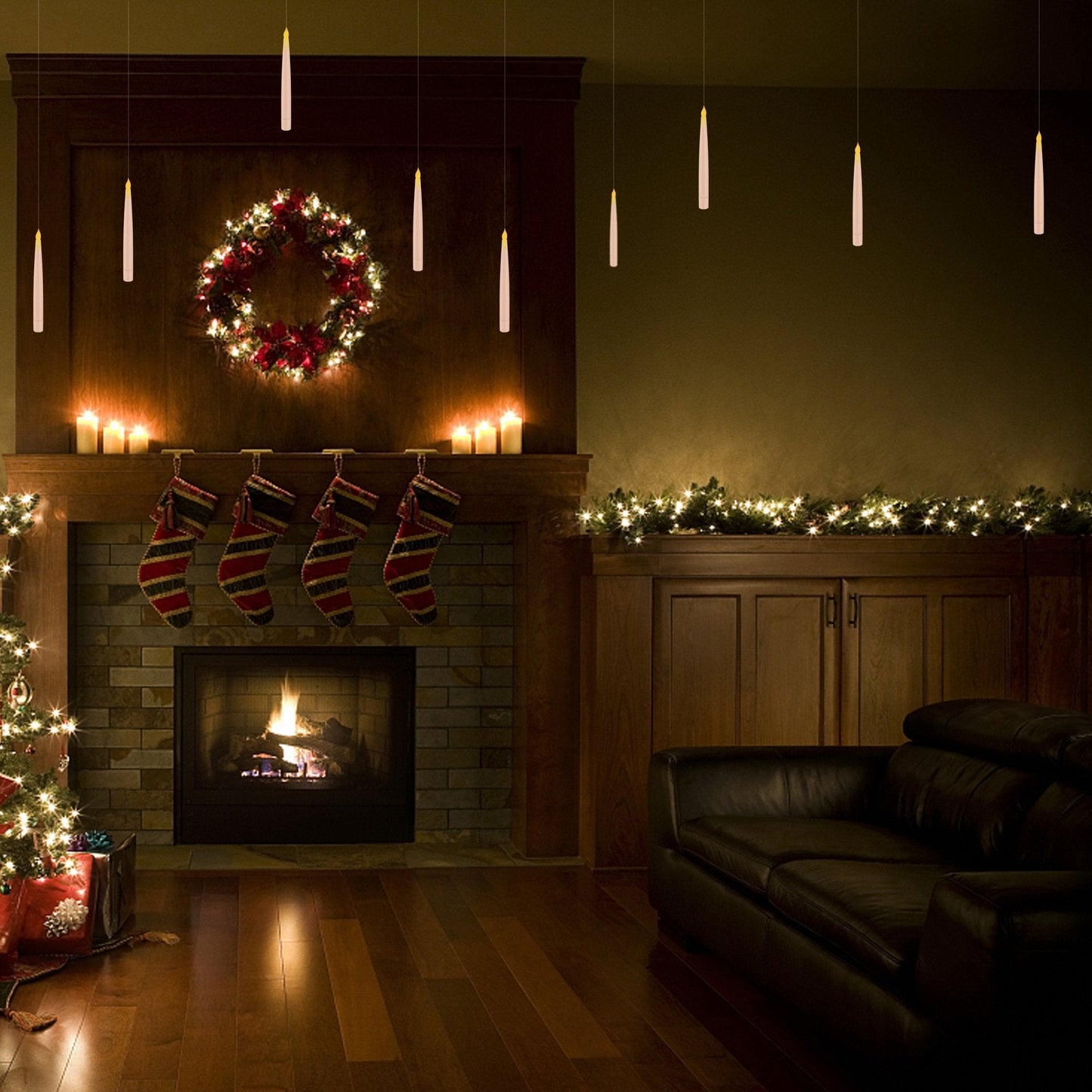 🧙Flameless Floating Candle Lights✨