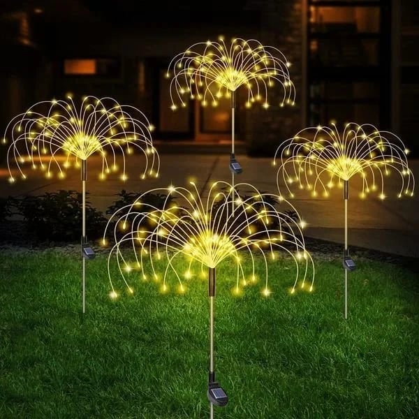 🔥Hot Sale-49% OFF🔥Outdoor Solar Fireworks Light✨