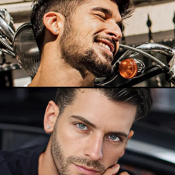 🔥Hot Sale🔥Brilliant 4-Prong Moissanite Stud Earrings💎