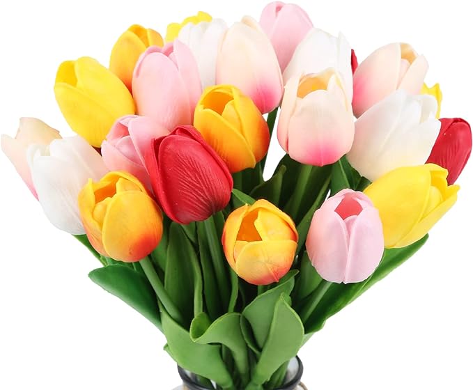 ✨$6.99 On Sale Today Only💥-UV Resistant Lifelike Artificial Tulips Flowers💐