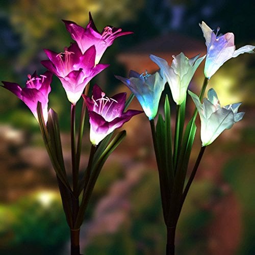 🔥Hot Sale-49% OFF🔥Outdoor Solar Lily Flower Light 🌷