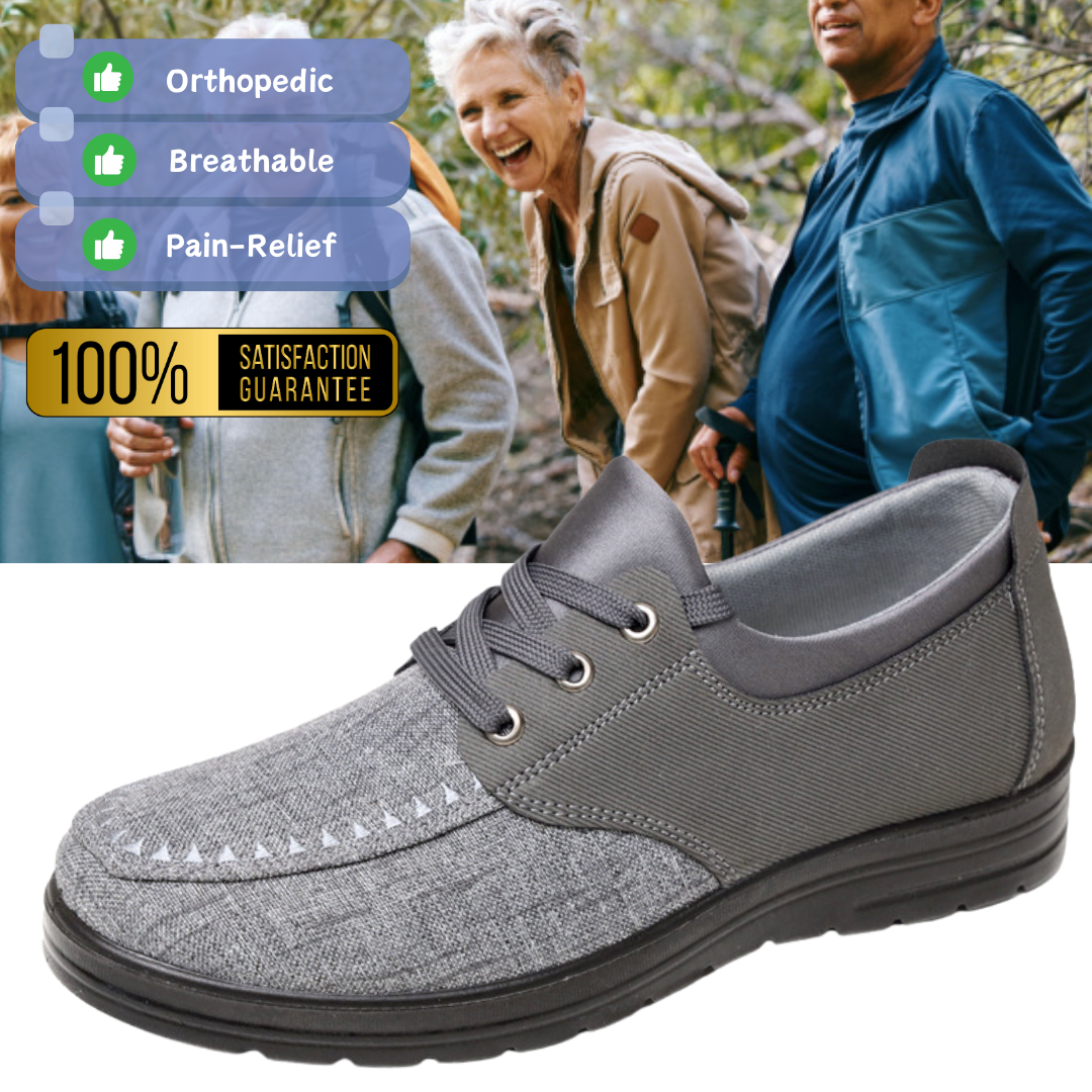 Men's Breathable Lightweight Lace Up Loafers Walking Shoes (Limited 50%off)