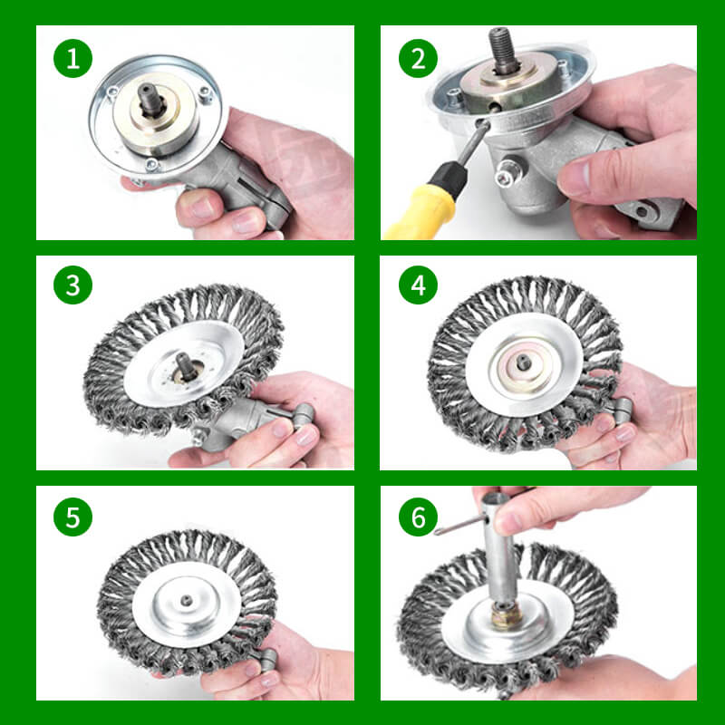 🔥Hot sale🔥Universal Steel Wire Trimmer Head 👨‍🌾