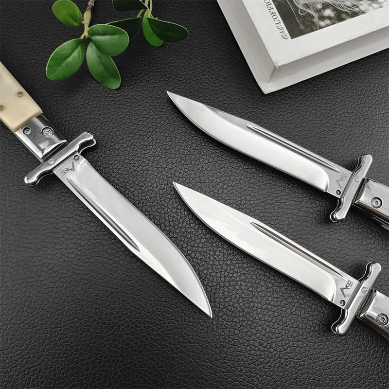 ⚡Last Day 70% OFF丨440C Stainless Steel Outdoor Folding Knife 4.1-Inch with Durable Shell Resin Handle